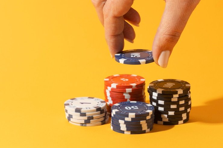 Kartu bingo digital dengan angka ditampilkan di layar rogtoto